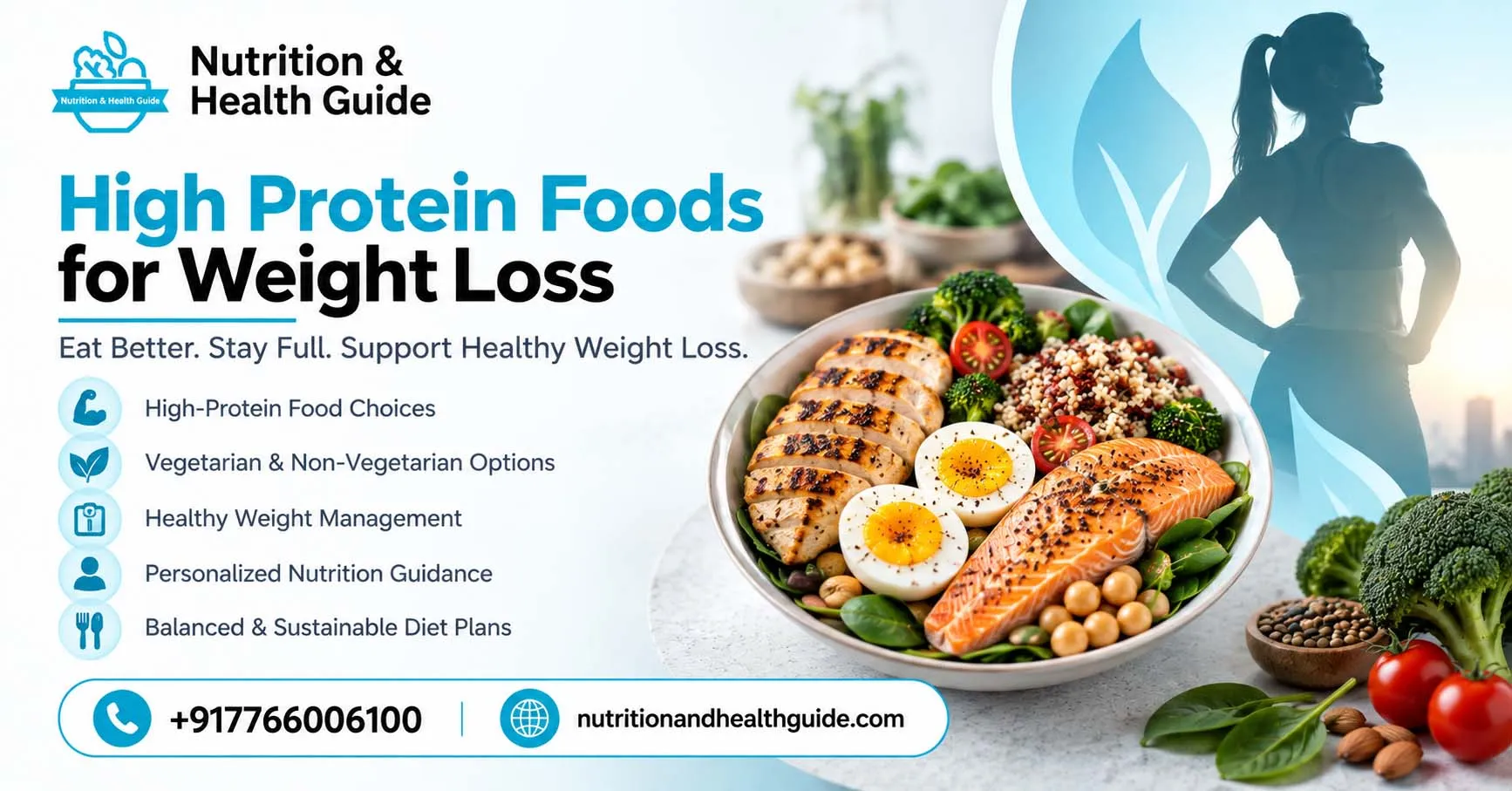 25 High Protein Foods to Lose Weight Naturally